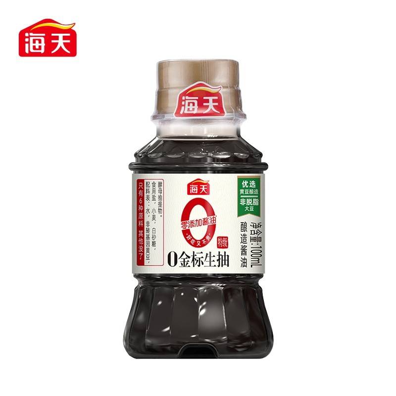海天 0金标生抽100mL*1瓶