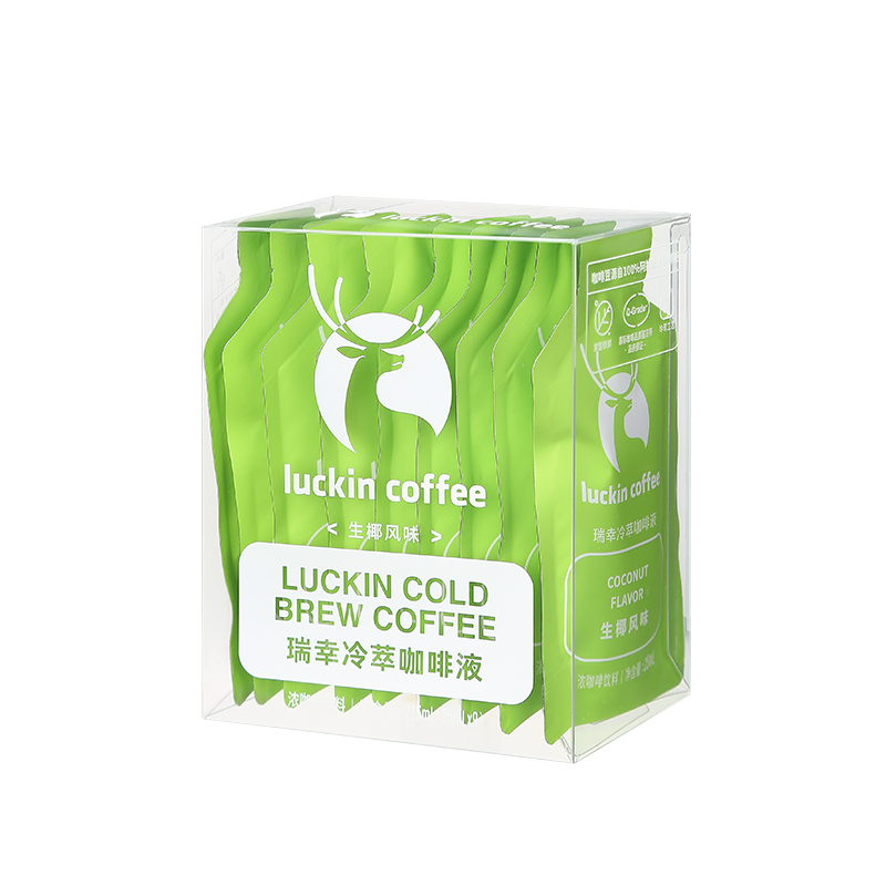 瑞幸咖啡冷萃咖啡液生椰风味25ml*9袋