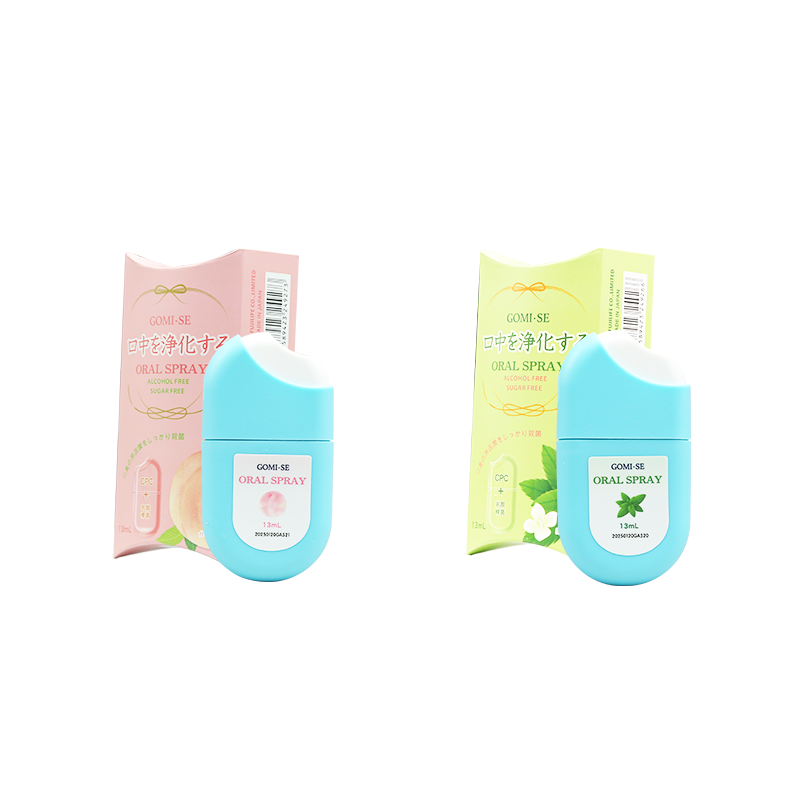 日本GOMISE秘素口气清新剂13mL/瓶（薄荷/蜜桃） 