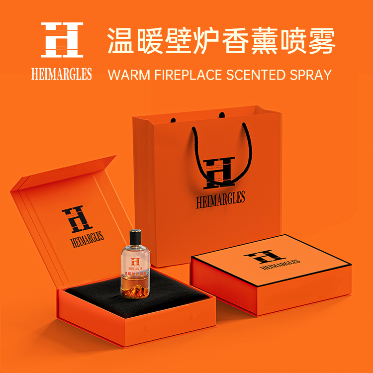 法国爱马仕H温暖壁炉香薰喷雾50ML天然植物精油扩香舒缓
