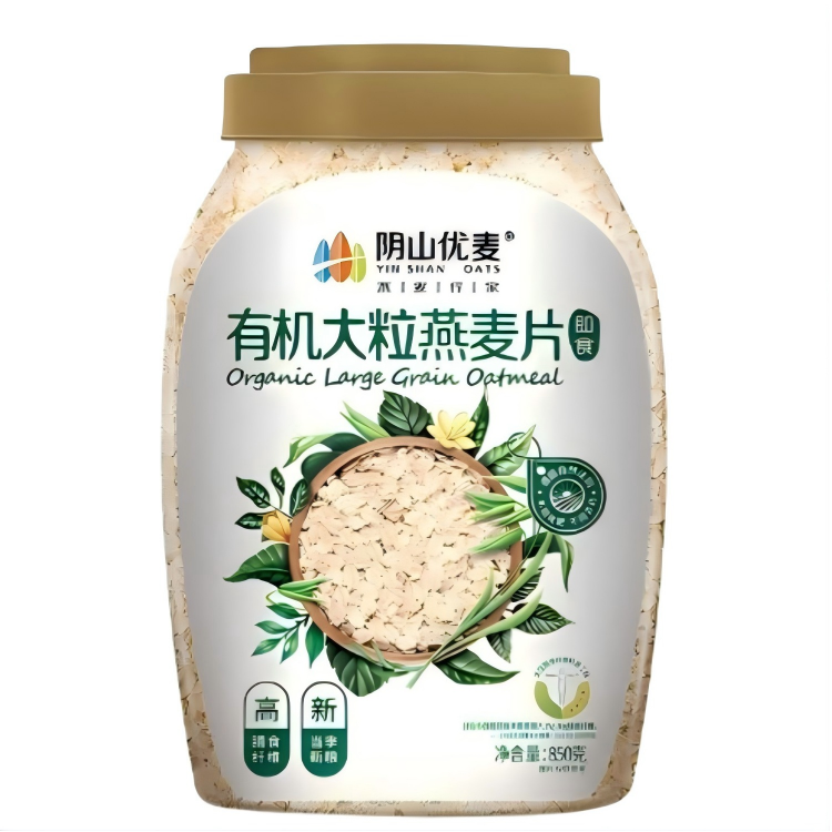 阴山优麦有机大粒燕麦片850克