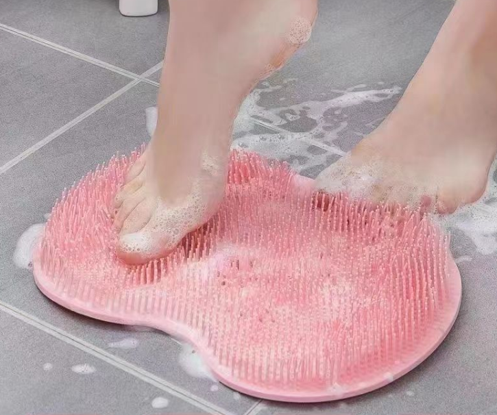梓延严选 搓背神器搓澡沐浴刷后背懒人搓背垫吸盘贴墙强力不求人擦背脚垫