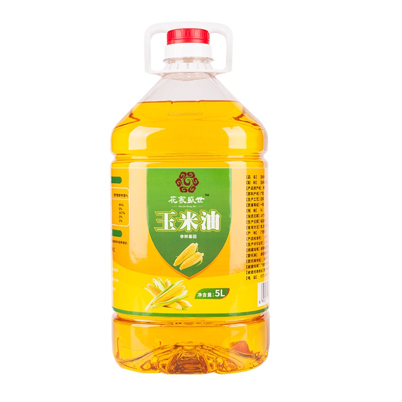 花家盛世 玉米油5L 非转基因压榨