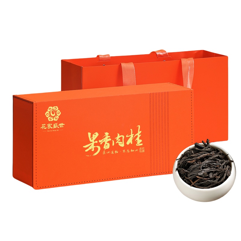 花家盛世 伴手礼岩茶果香肉桂256g礼盒装 HJSS-BSL-GXRG-256