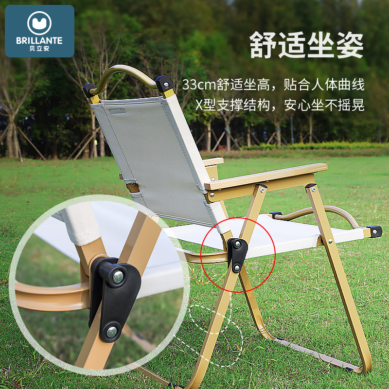 海尔兄弟6*300D双层牛津布专用户外布料克米特折叠椅