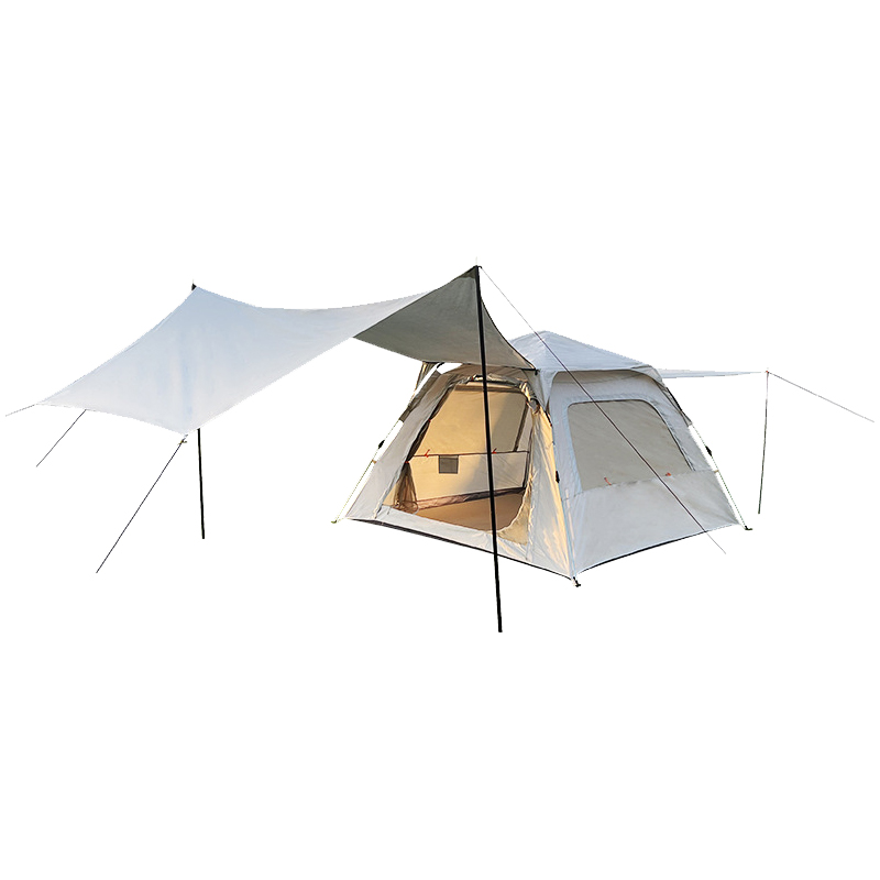 佰造天幕帐篷二合一露营帐篷BZ-HW186C帐篷 210*210*145cm 天幕 270*330*195cm