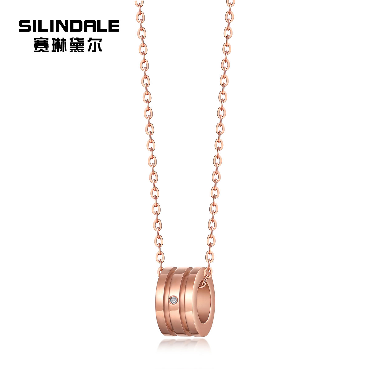 SILINDALE赛琳黛尔小蛮腰南非钻石项链