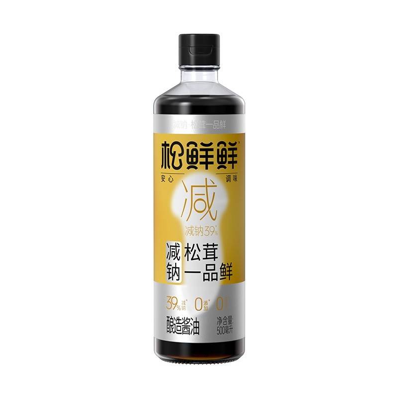 松鲜鲜减钠松茸一品鲜500ml*3（减钠39%）