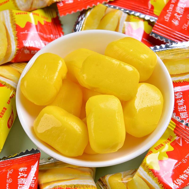 健德泰式榴莲糖100g*6袋，ZH1118