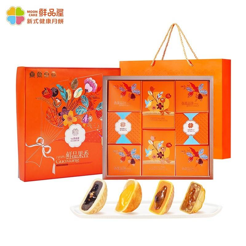 鲜品屋-645g鲜品果香中秋礼盒