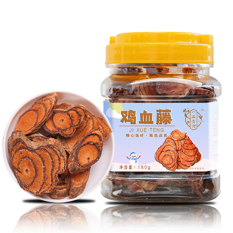 一品清河 鸡血藤180g多巴胺罐装