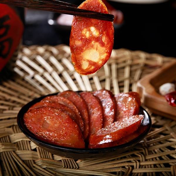四川特产老丈母麻辣香肠（中辣）400g