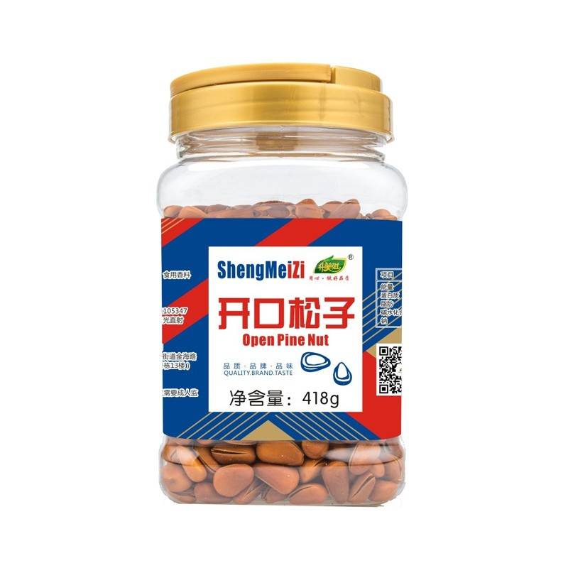 升美滋418克开口松子