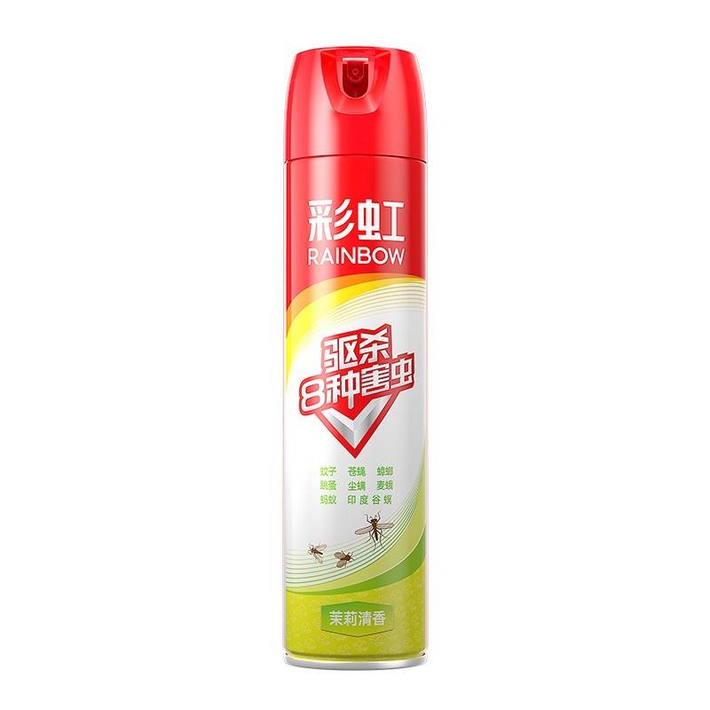 彩虹杀虫气雾剂600ml*2茉莉清香5212B-2