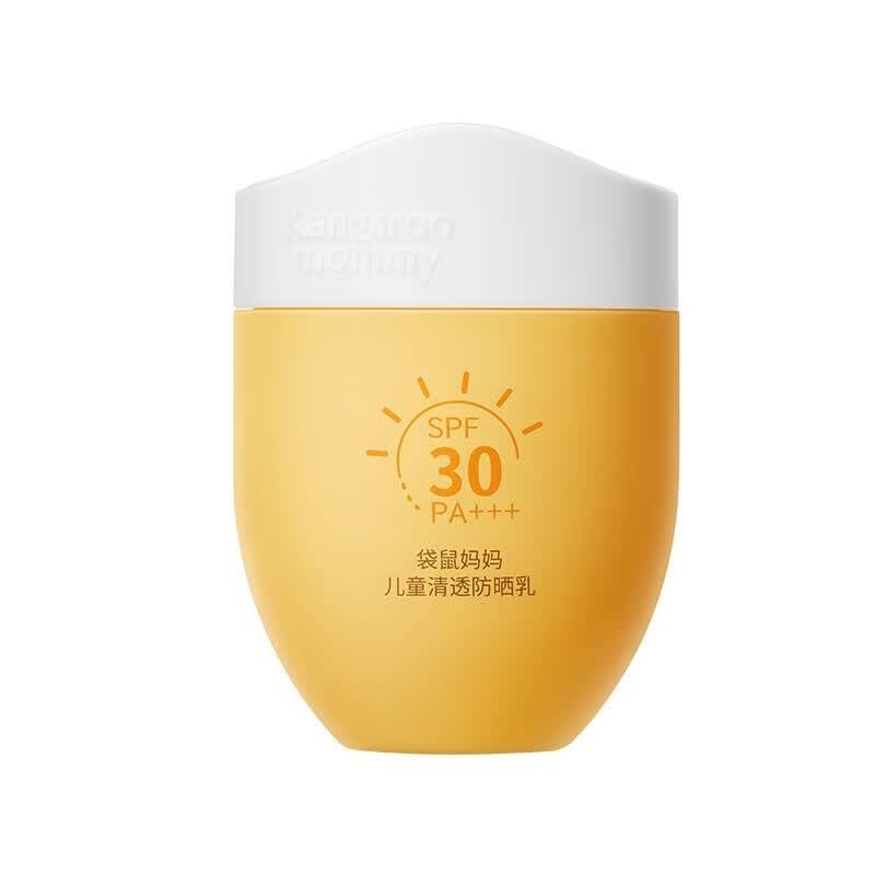 袋鼠妈妈儿童清透防晒乳SPF30PA+++ 50g