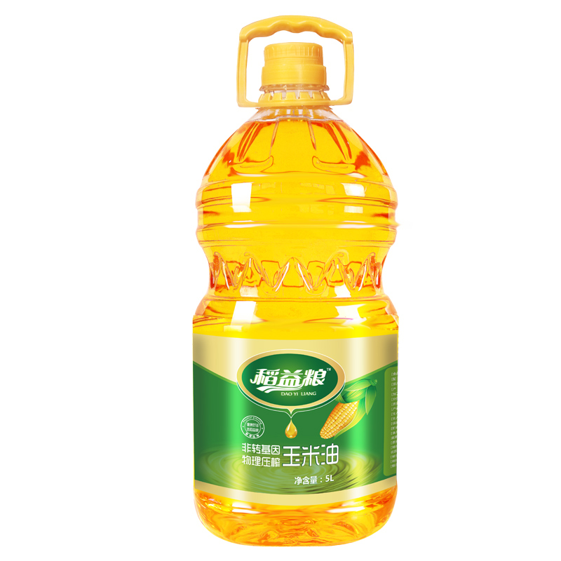 稻益粮压榨一级玉米油5L