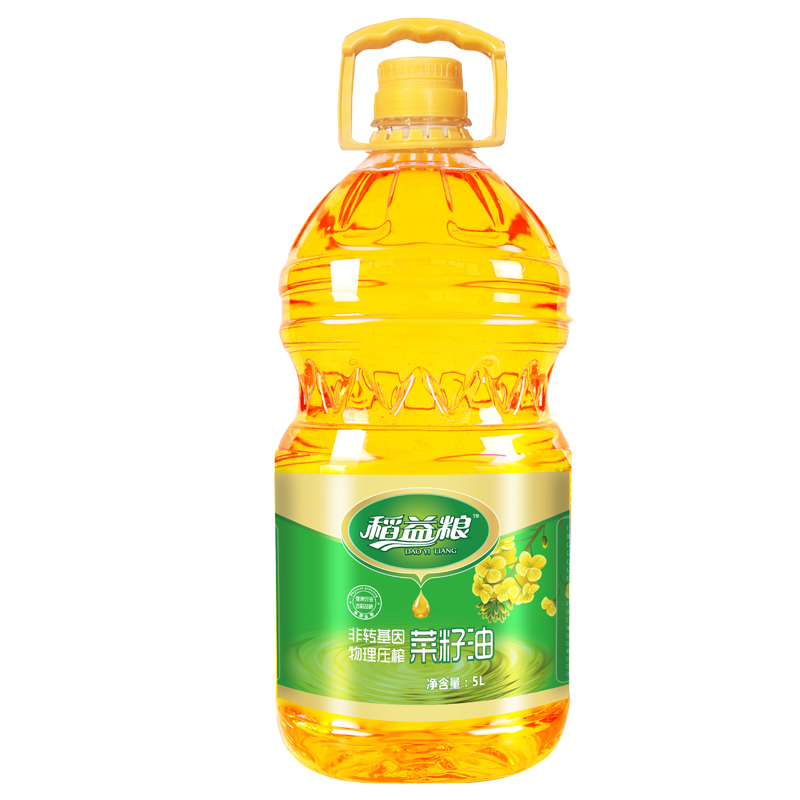 稻益粮压榨一级菜籽油5L