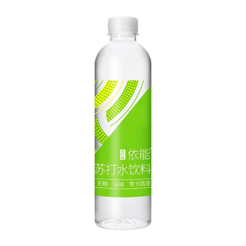 【超值购】依能苏打水饮料无糖无汽弱碱锌强化清爽500ml*15瓶