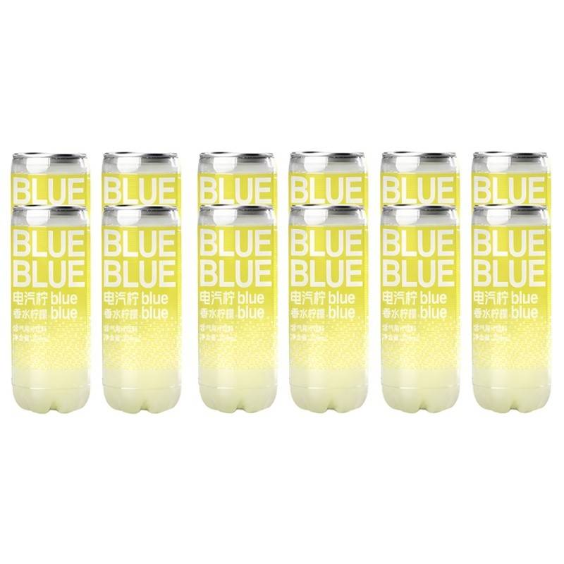 柠檬共和国（Lemon Republic）香水柠檬气泡果汁饮料300ml*12瓶