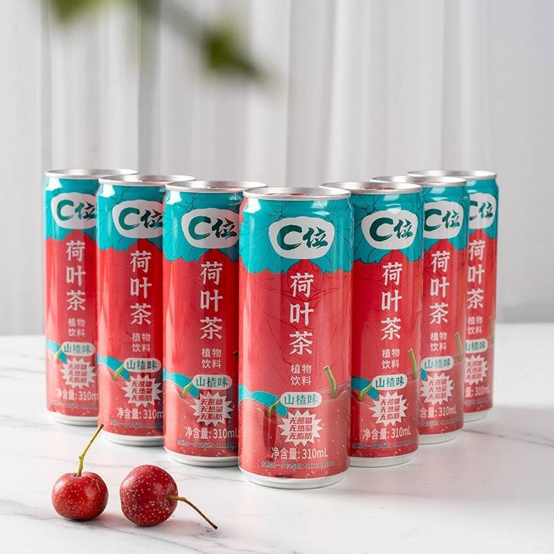C位荷叶茶310ml*12罐/提