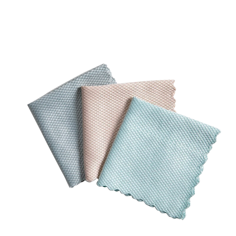 美穗吉家 鱼鳞抹布10条装 MIH-2404190