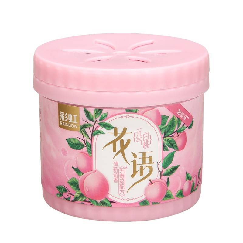 彩虹固体清香剂78g*5-元气白桃R6301Z-5