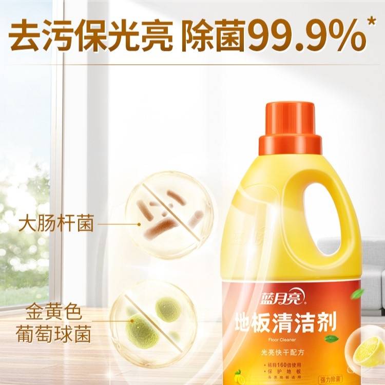 蓝月亮除菌地板清洁剂2kg×2      10002004
