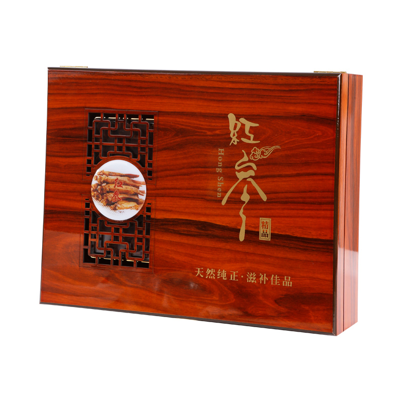 茯济堂红参片礼盒120g
