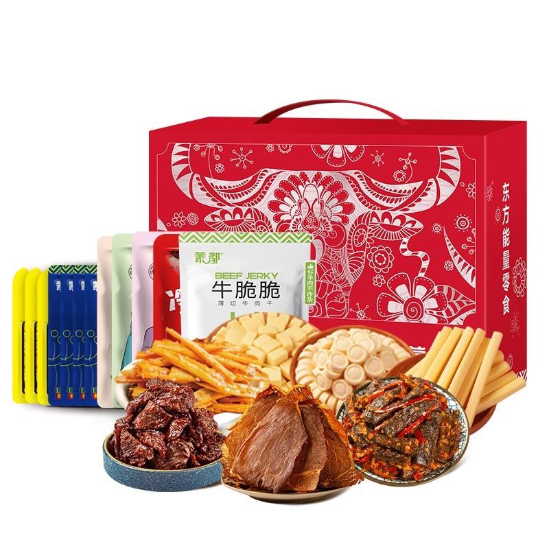 蒙都 元气粮红银礼盒740g
