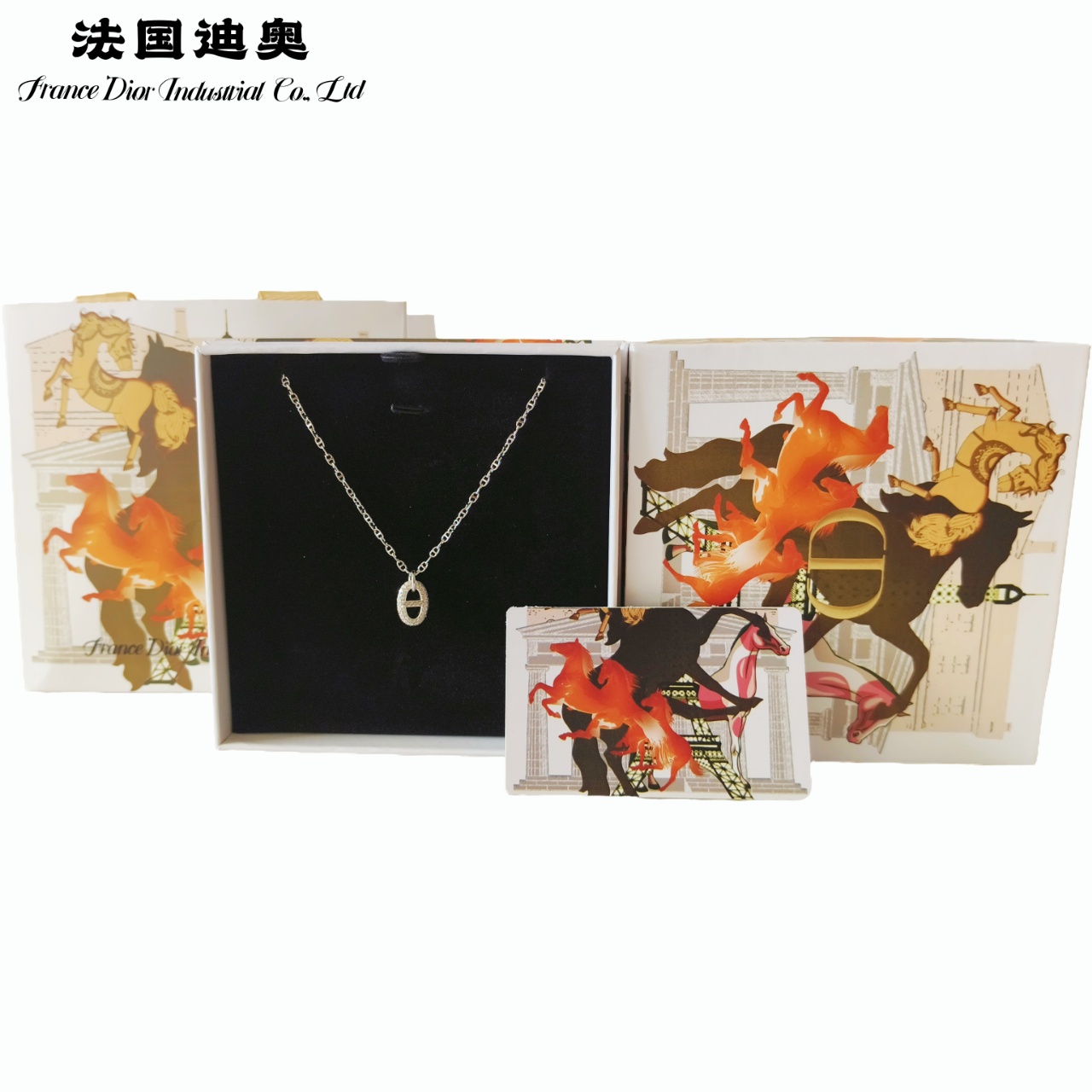 法国迪奥【灵犀】项链灵犀之名一眼之缘全球限量发行款 