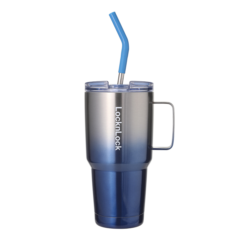 乐扣/家用品镜蓝双饮冰霸杯蓝色800mlLHC6795FU