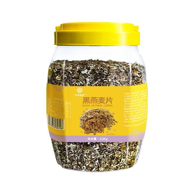 花家盛世 精选黑燕麦片1100g