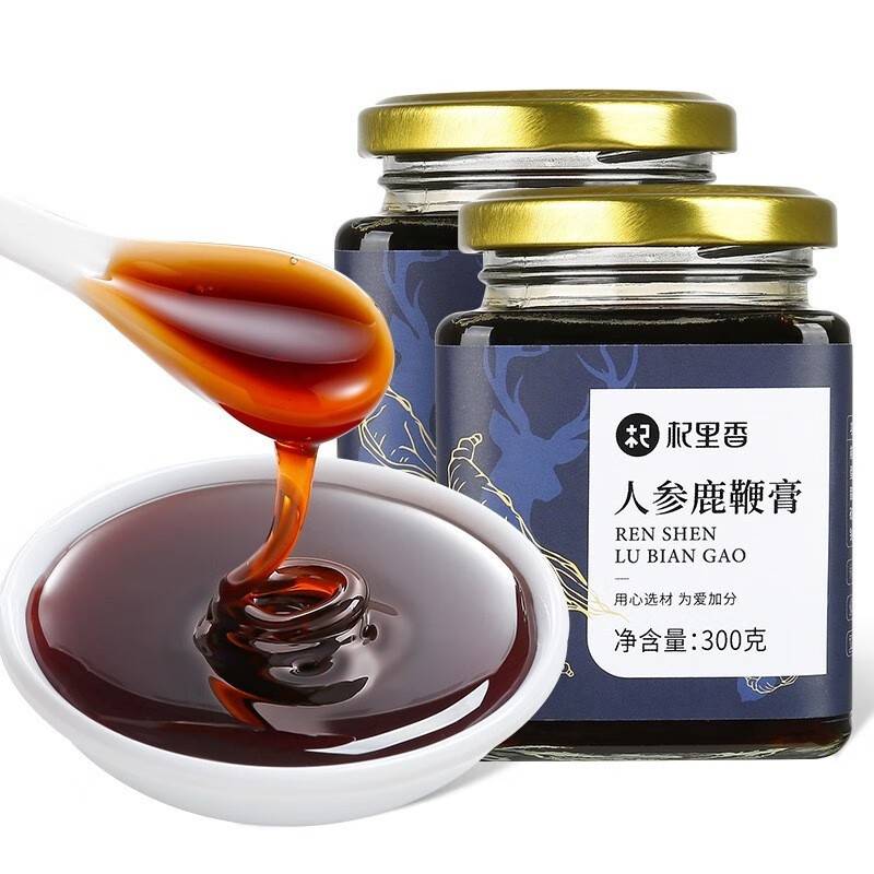 杞里香 瓶装人参鹿鞭膏300g  018045