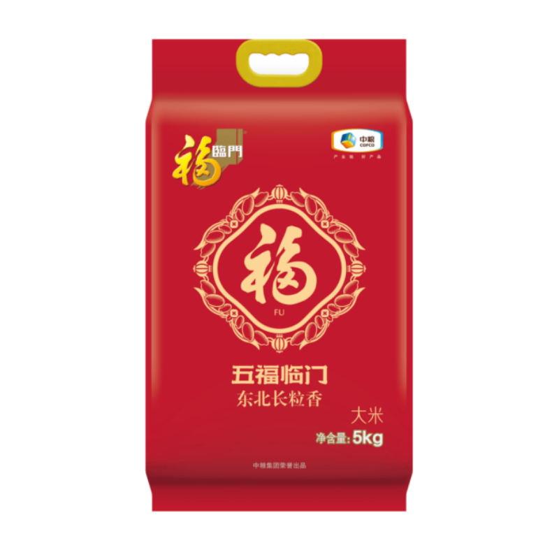 福临门五福临门东北长粒香5kg（两面真空M边）