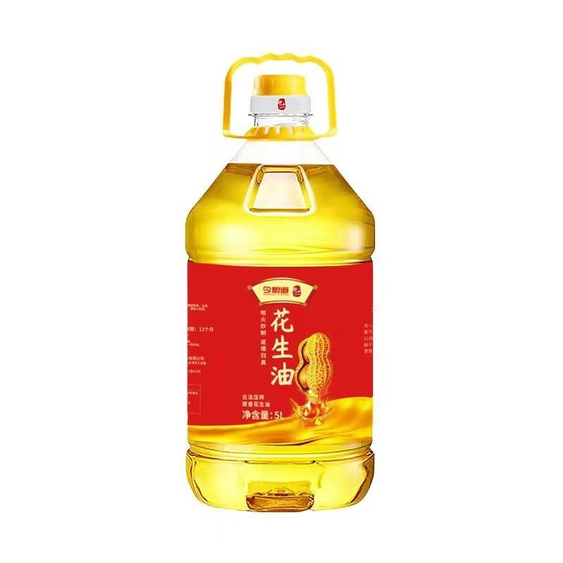 今粮道5L古法压榨原香花生油 JLD018
