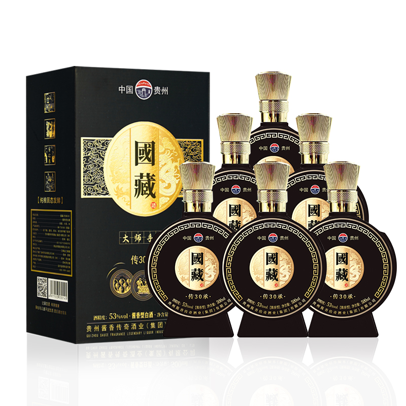酱之春 國藏-大师手酿传承30 53度 500ml*6