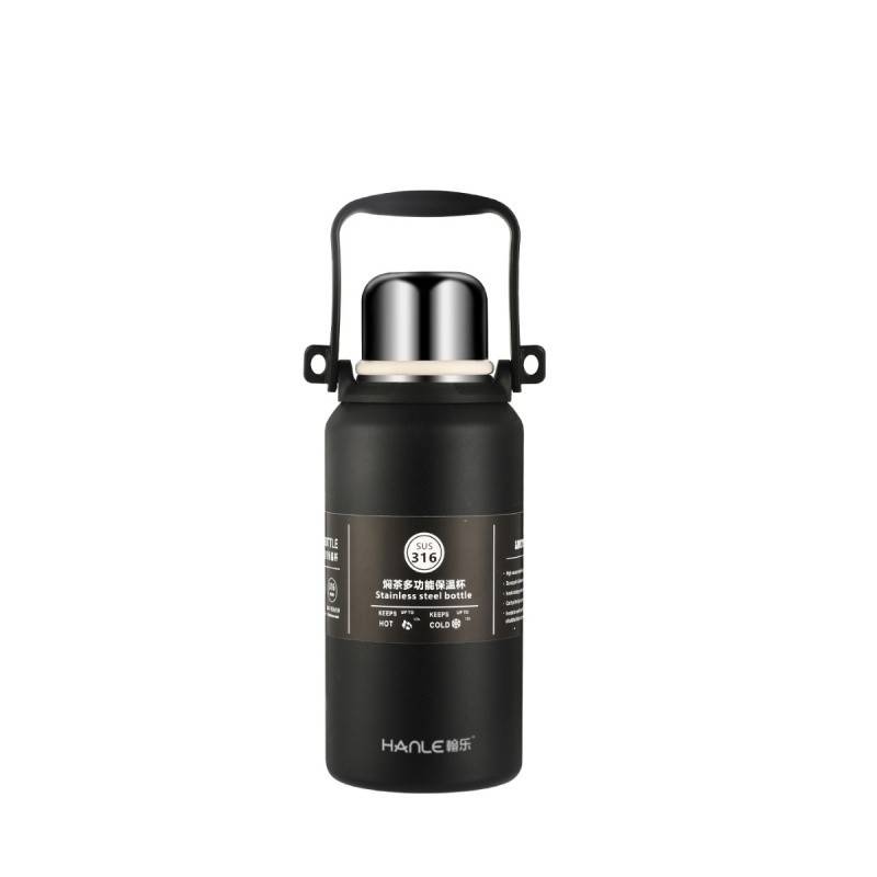 翰乐HL-M06 大容量316不锈钢户外旅行保温杯 1200ml