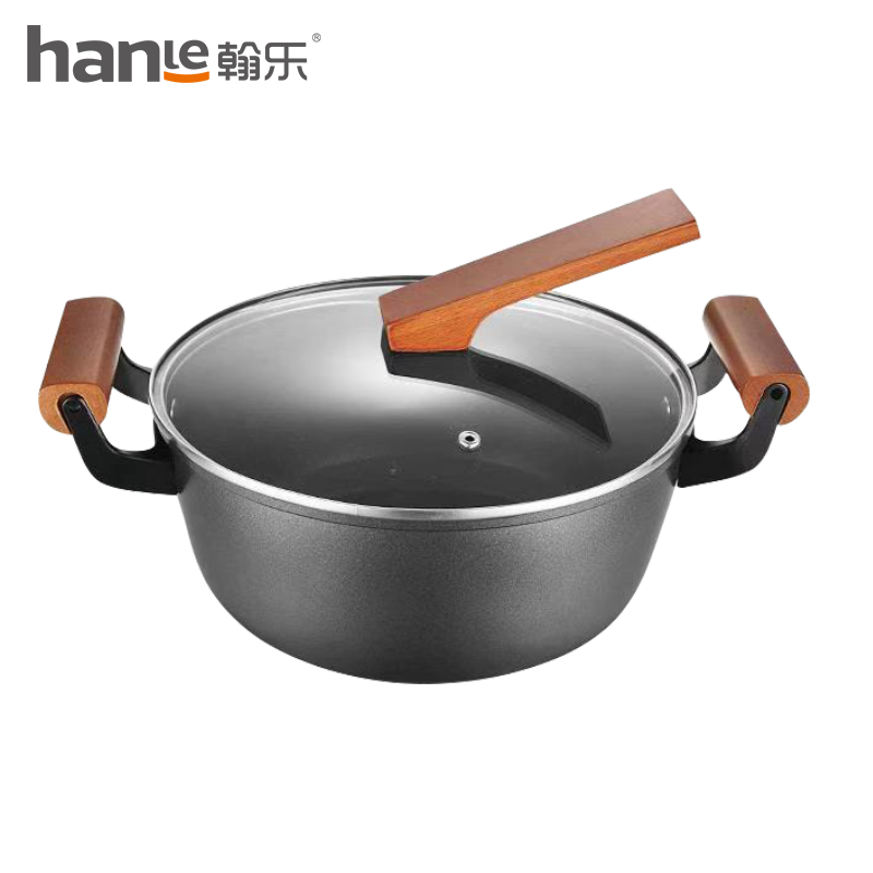 翰乐 家用明火专用汤锅志鸿小汤24cm