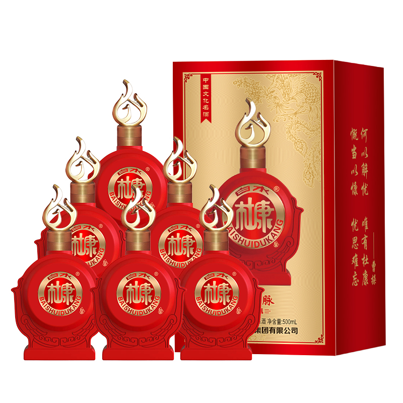 江山脉 杜康-火凤凰52度 500ml*6