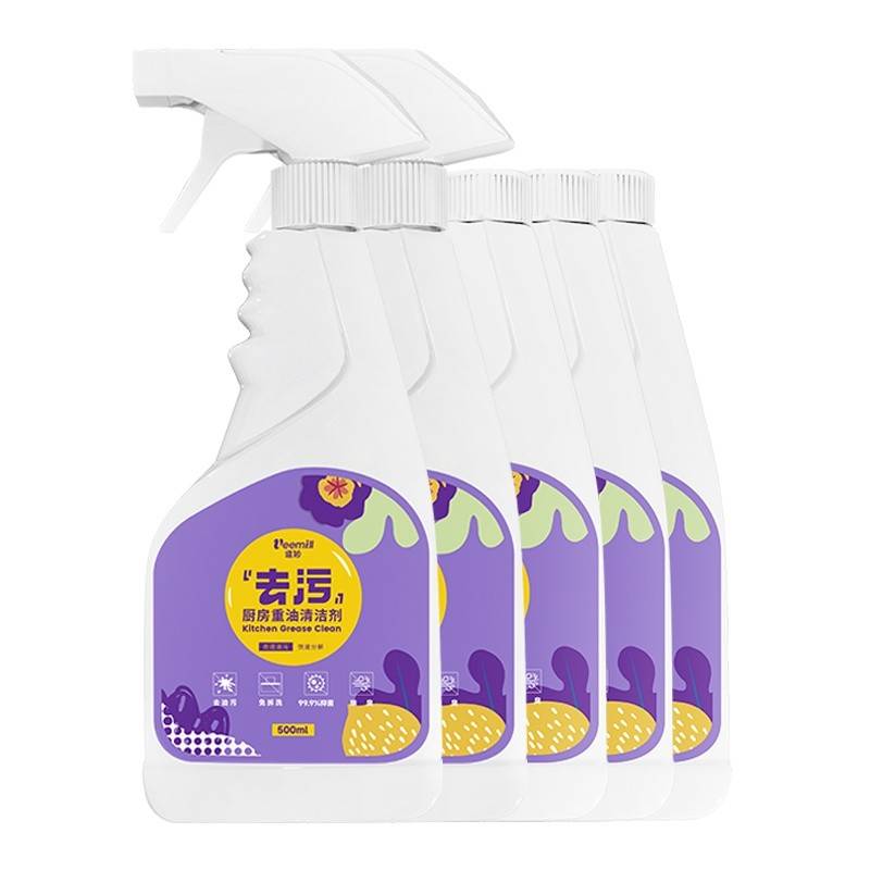维妙 厨房重油污清洁剂 500ml*5瓶 CF-5