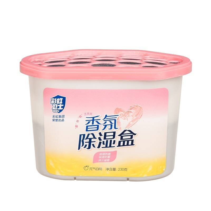 彩虹卫士香氛除湿盒230g*6-元气白桃R6901-6