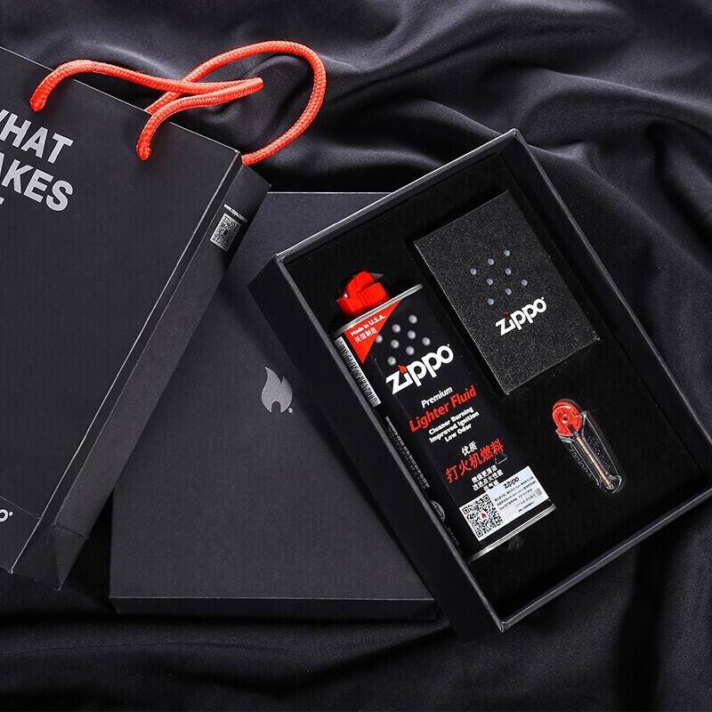 Zippo标准礼盒 油、火石礼盒套装（不含火机，自由搭配）