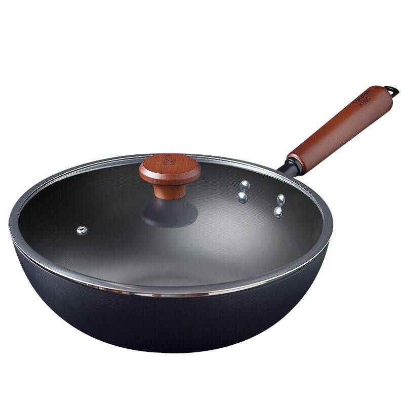 炊大皇（COOKER KING）二代极铁28cm炒锅 无涂层铁锅熟铁锅 电磁炉通用炒菜锅26cm/30cm/32cm/34cm