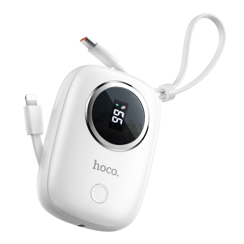 浩酷 CJ26 22.5W+PD20W全兼容带线移动电源 (10000mAh)(3C)(A+)