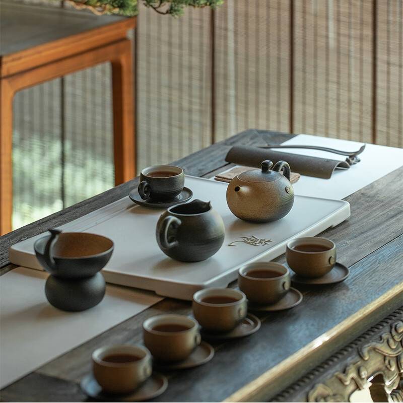 万仟堂（Edenus）整套茶具高档礼品 陶瓷功夫茶具套装 万事胜意