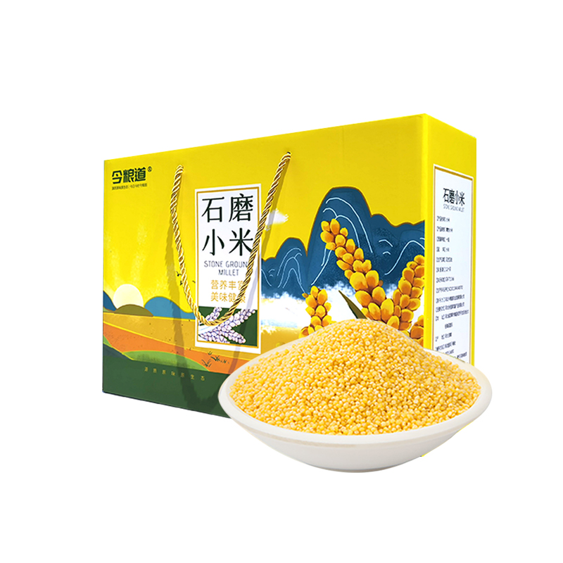 今粮道 石磨小米2.25kg-JLD013
