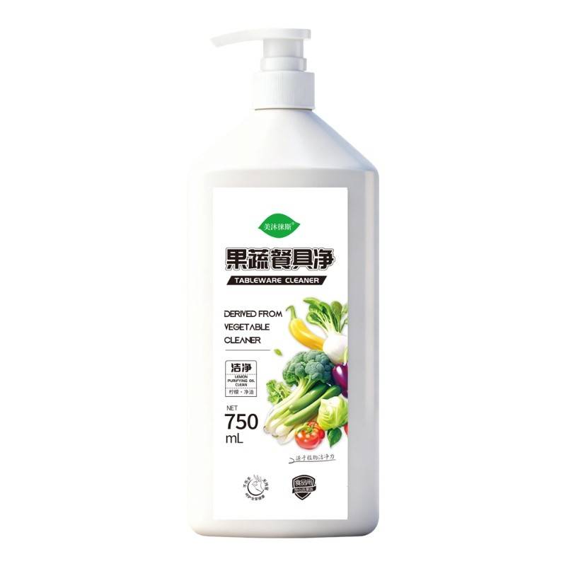 美沐徕斯果蔬餐具净家用洗洁精750ML