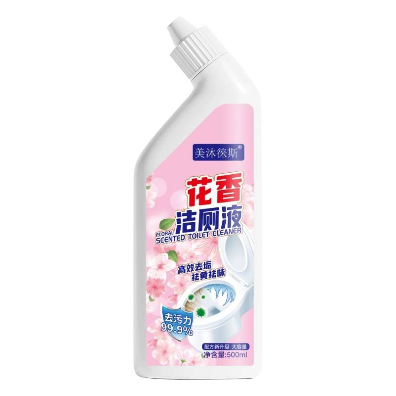 美沐徕斯高效去诟家用花香洁厕剂500ml