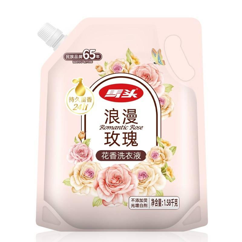 马头 JC007-浪漫玫瑰花香洗衣液1.58kg