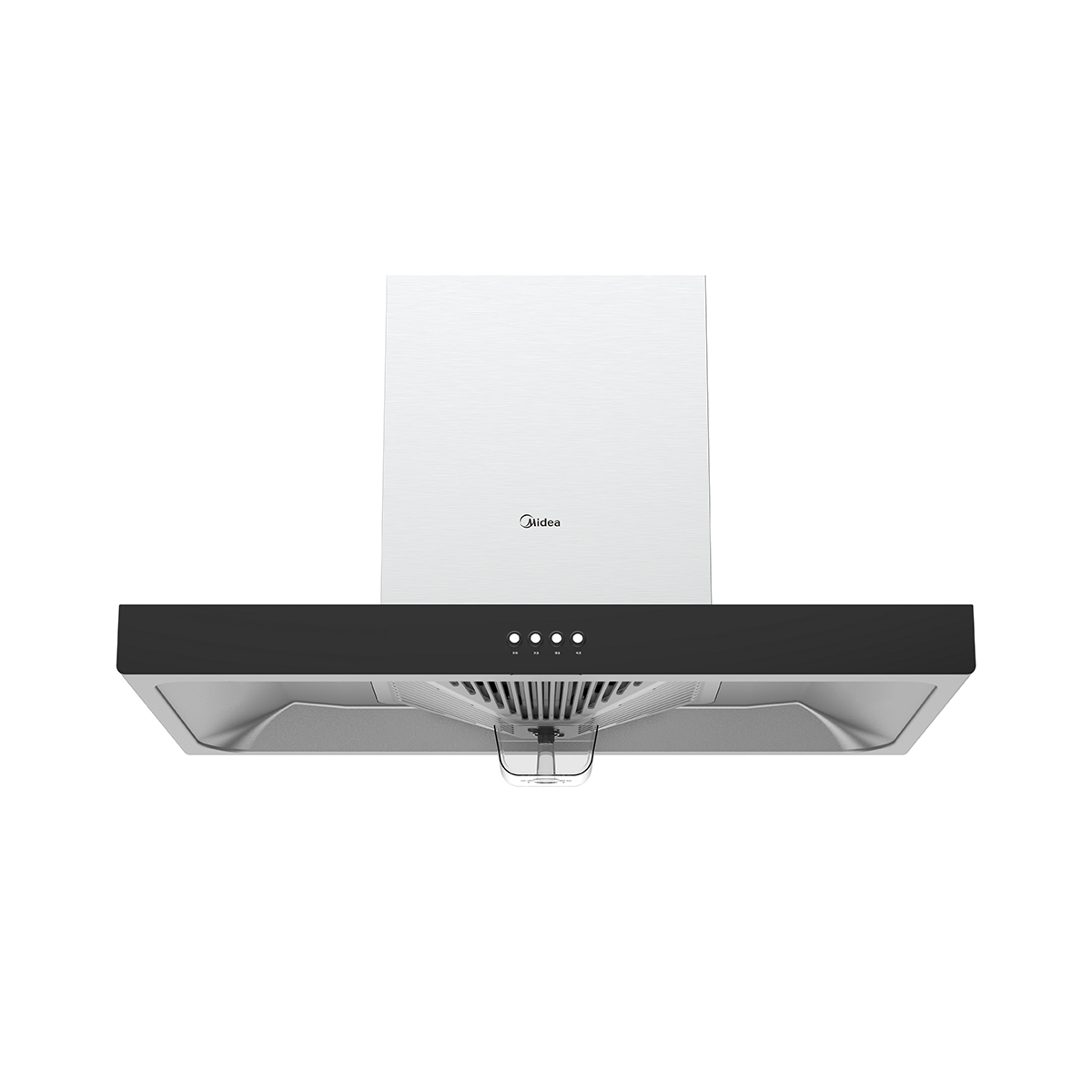 美的（Midea）商场同款欧式抽油烟机 灵动琴式按键 CXW-220-B80A